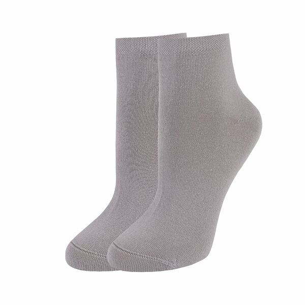 Носки женские Экотекс серый М176D р.23-25