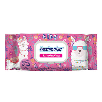 Салфетки влажные детские, Freshmaker, 72 шт., Турция в ассортименте