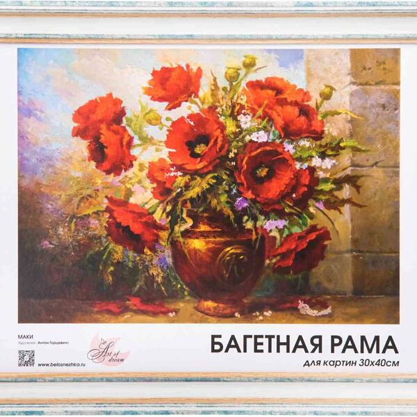 Рама багетная Art of Dream 1750-BL-Gabriel, 30×40 см