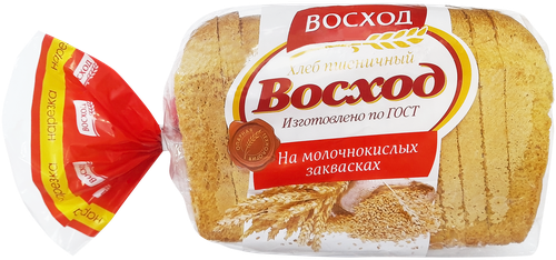 

Хлеб Восход пшеничный в нарезке 640 г