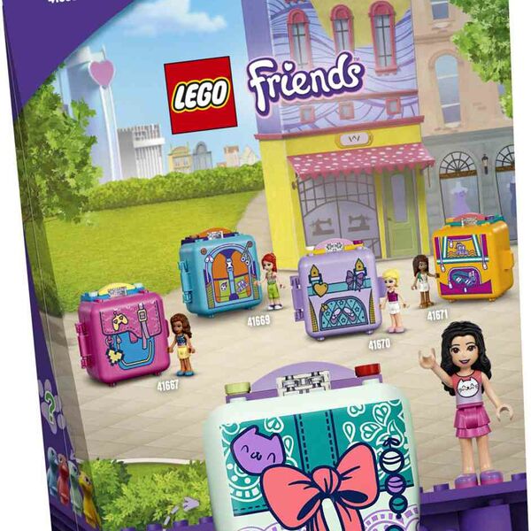 Конструктор 41668 Модный кьюб Эммы LEGO Friends 6+, 58 деталей