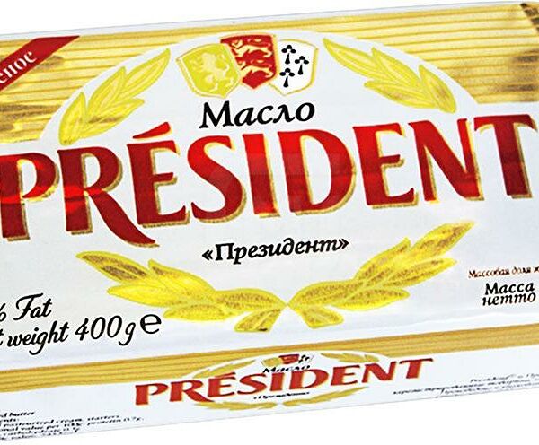 Масло сливочное Президент 82%