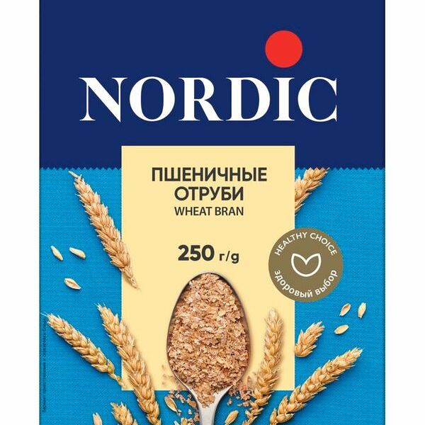 Отруби Nordic пшеничные, 250г