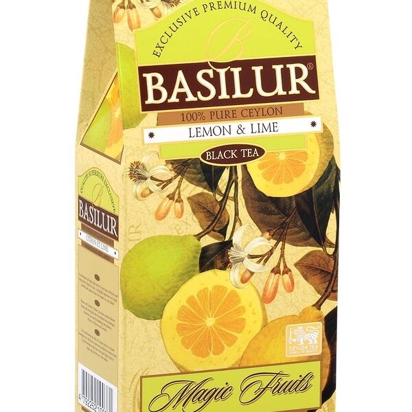 Чай Basilur Волшебные фрукты Лимон и лайм