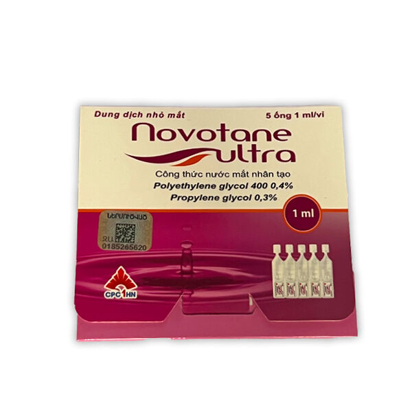 Новотейн ультра глазные капли 1мл N5