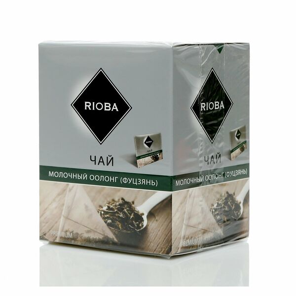 Чай зеленый молочный оолонг (фуцзянь) ТМ Rioba (Риоба), 20 пакетиков
