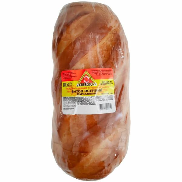 Батон ХЛЕБОГОР Осенний, в нарезке