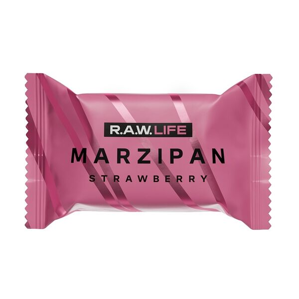 Батончик ореховый R.A.W.Life Marzipan Wild Strawberry 19 г