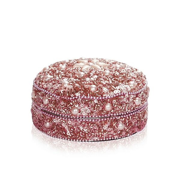 Ароматическая свеча - шкатулка с пайетками LiveFresh 