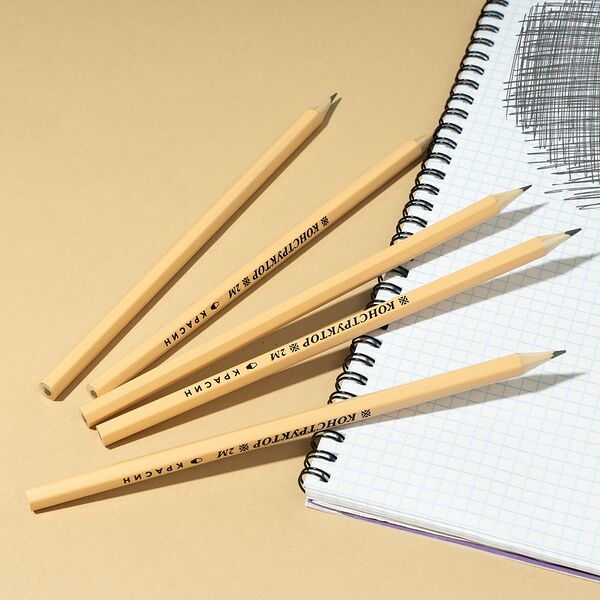 Карандаши чернографитные 