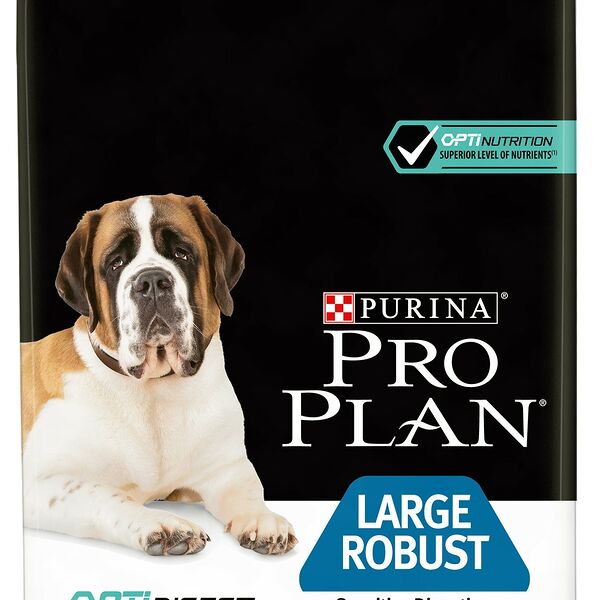Pro Plan Large Adult Robust для взрослых мощных собак с чувствительным пищеварением Ягненок