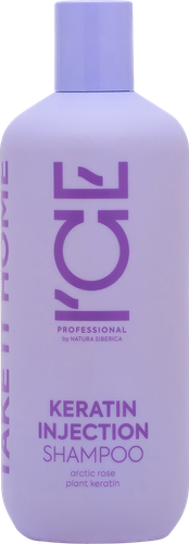

Шампунь Ice Professional Keratin Injection для поврежденных волос 400 мл