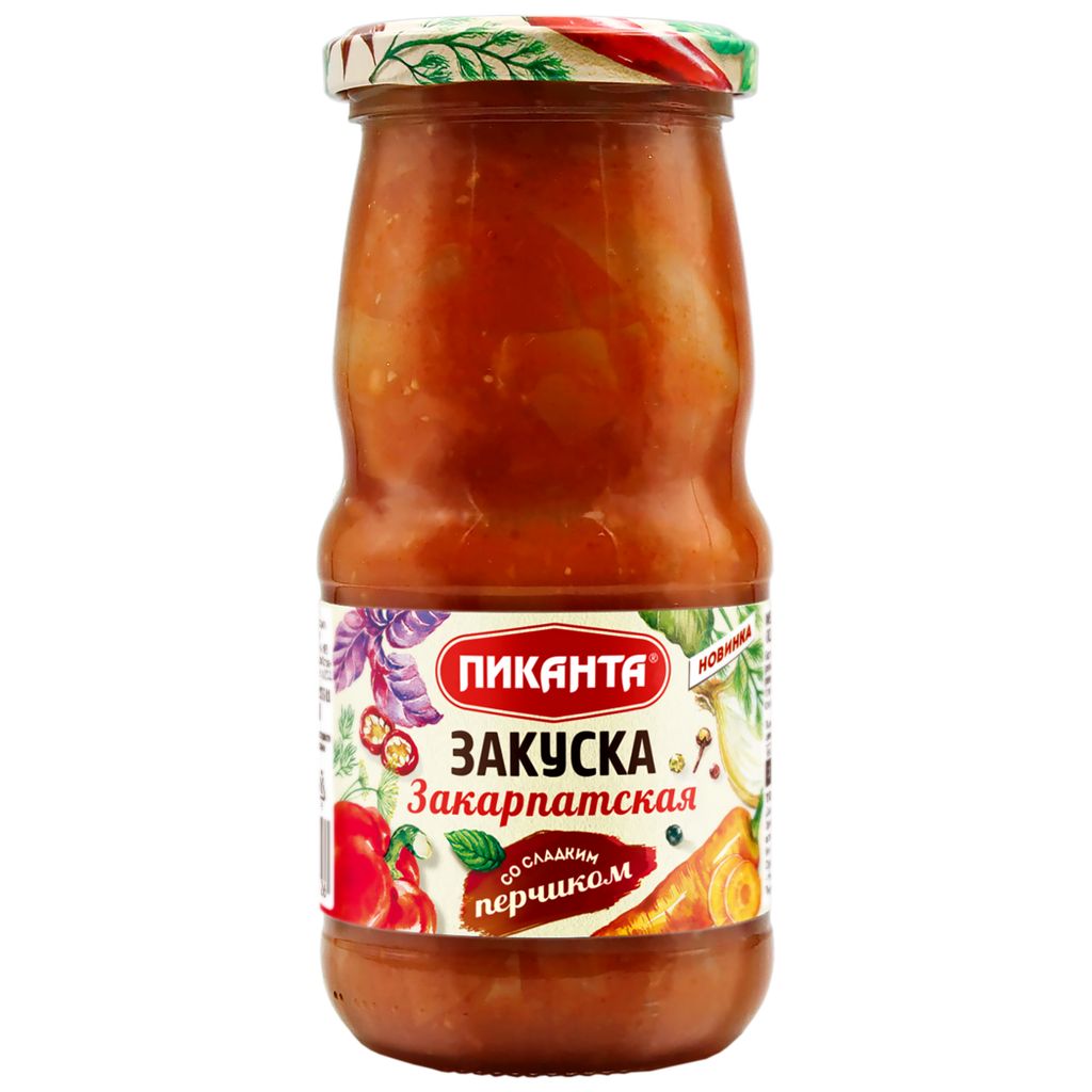 

Закуска Пиканта Закарпатская 460 г
