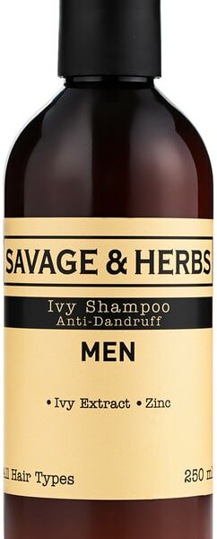 Шампунь для волос Savage&Herbs против перхоти с экстрактом плюща 250мл