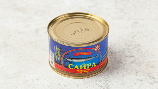 

Сайра натуральная