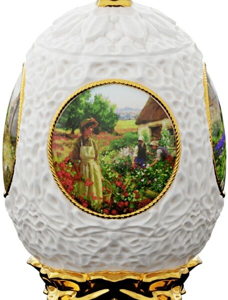 Чай черный Hilltop Керамическое яйцо Царский подарок 50г