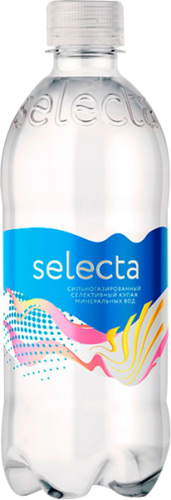 

Вода сильногазированная Selecta купажированная 0.5 л