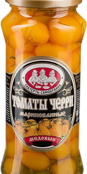 Помидоры Скатерть-самобранка Желтый маринованные 580мл