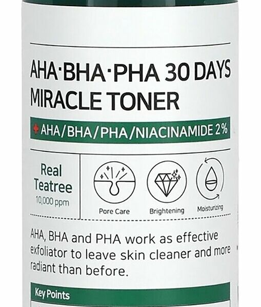 Тонер для лица SOME BY MI очищающий с кислотами 30 мл