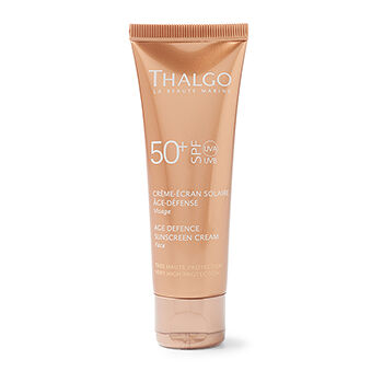 THALGO Sun Care Солнцезащитный крем для лица антивозрастной SPF50+, 50 мл