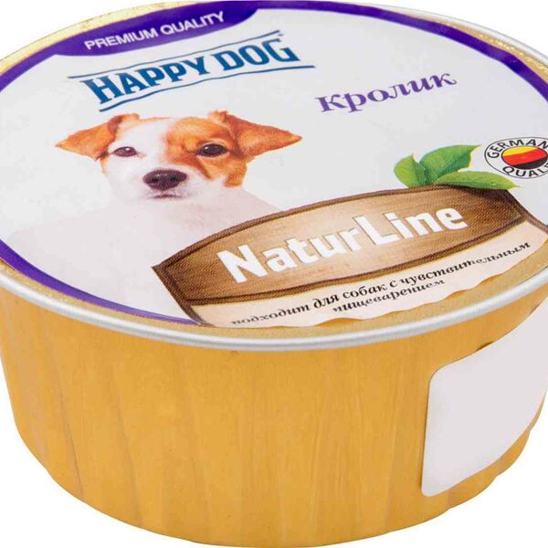 Корм для собак Happy Dog NaturLine Кролик