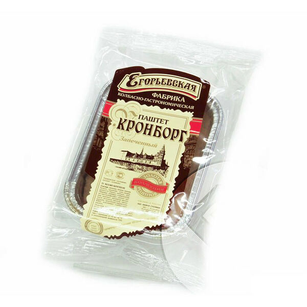 Паштет мясной запечённый Егорьевская КГФ Кронборг