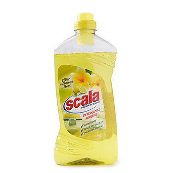 Средство для мытья полов Scala Pavimenti Limone с ароматом лимона 1000 мл, Италия