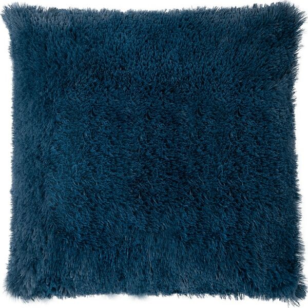 Подушка из искусственного меха Синий 40*40см