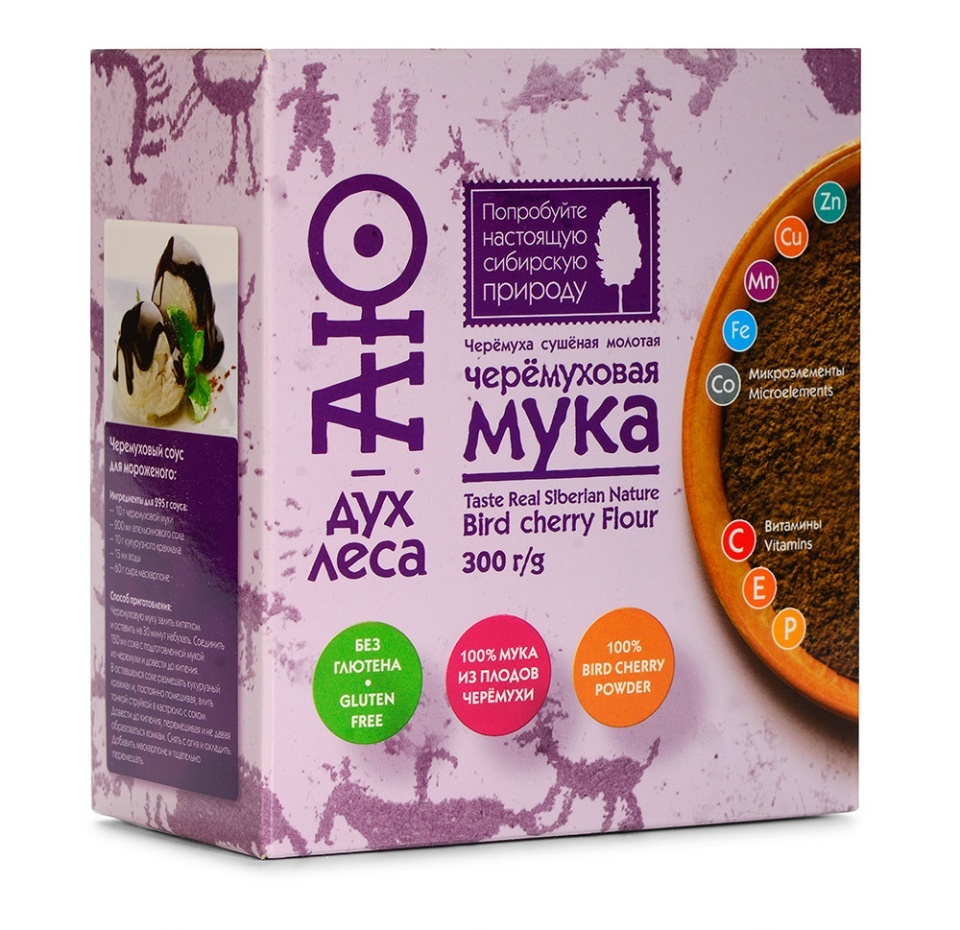 

Мука черёмуховая АЮ-дух леса без глютена