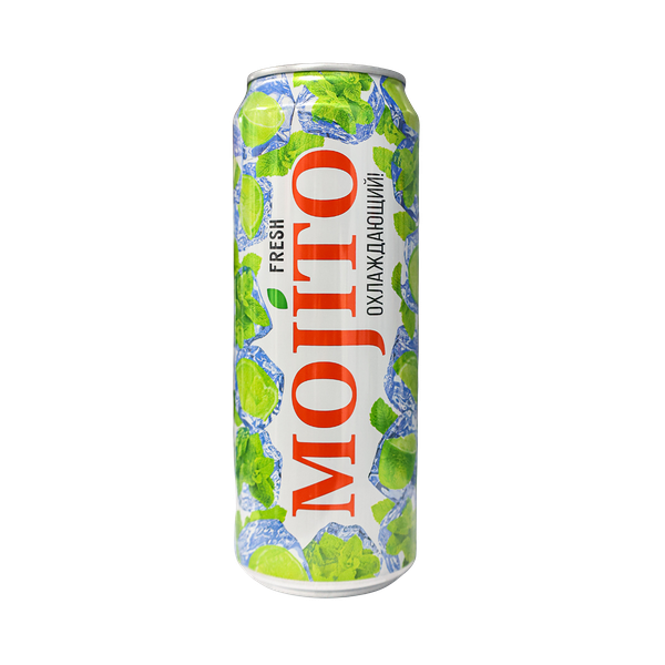 Напиток Mojito безалкогольный газированный Лайм-мята ж/б 450 мл