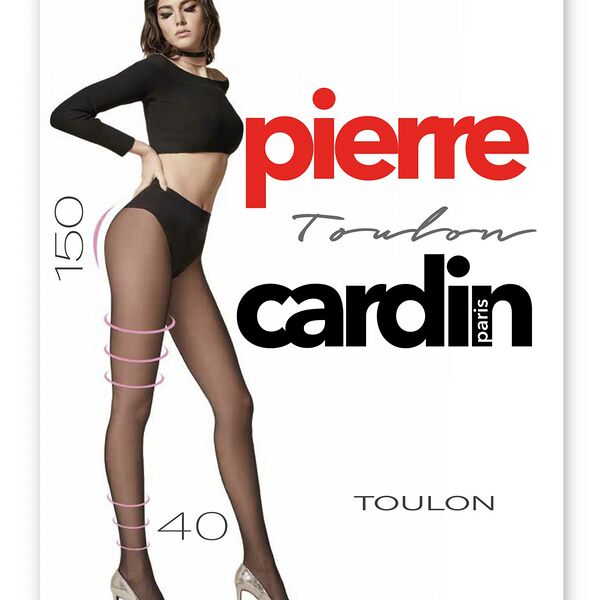 Колготки женские Pierre Cardin Toulon 40 den, цвет nero, размер 4