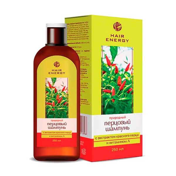 ПРИРОДНЫЙ Шампунь ПЕРЦОВЫЙ с витаминами