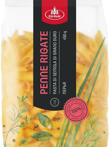 Макароны Агро-Альянс Penne rigate 450г
