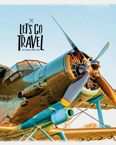 

Тетрадь ARTSPACE Путешествия Let's go travel А5, 60 листов, в клетку, в ассортименте