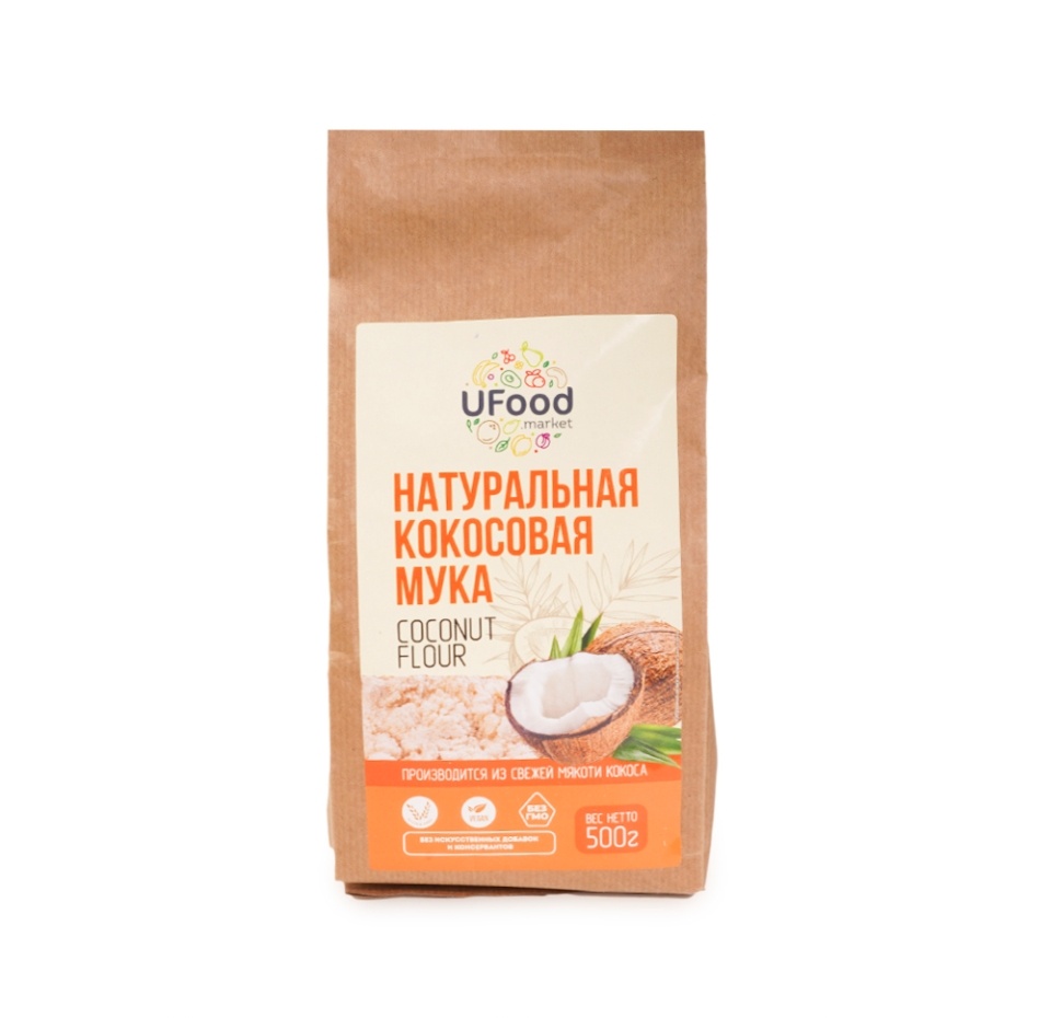 

Мука Ufood кокосовая 500 г Россия