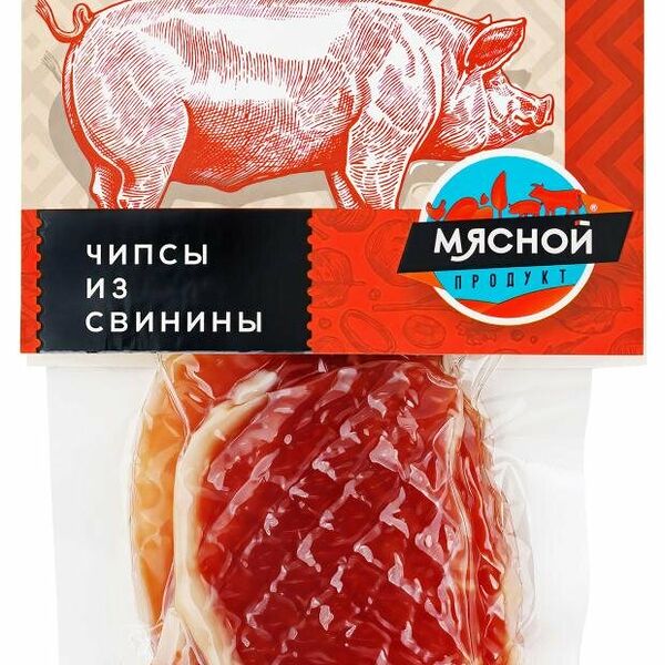 Чипсы сыровяленые Мясной продукт из свинины