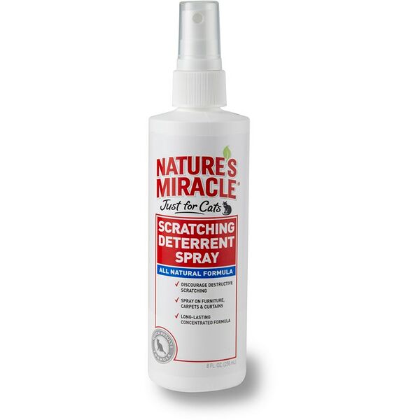 Nature’s Miracle  Спрей для кошек Отпугивающий против царапанья  236 мл,Spray