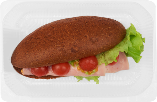 

Сэндвич ЛЕНТА FRESH из ржаного хлебца с ветчиной, 140г