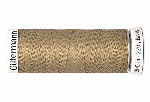 748277 Нить Sew-all для всех материалов, 200м, 100% п/э Gutermann(265 серо-песочный)