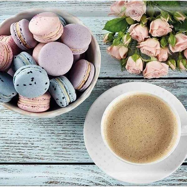 Поднос Mallony Fantasia с рисунком, 28,9×18,9×1,8 см