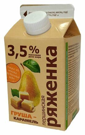 Ряженка Першинское груша-карамель 3.5%