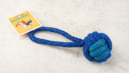 Игрушка для собак Канат с петлёй 