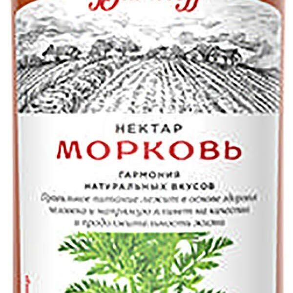 Нектар Barinoff морковь с мякотью 1л