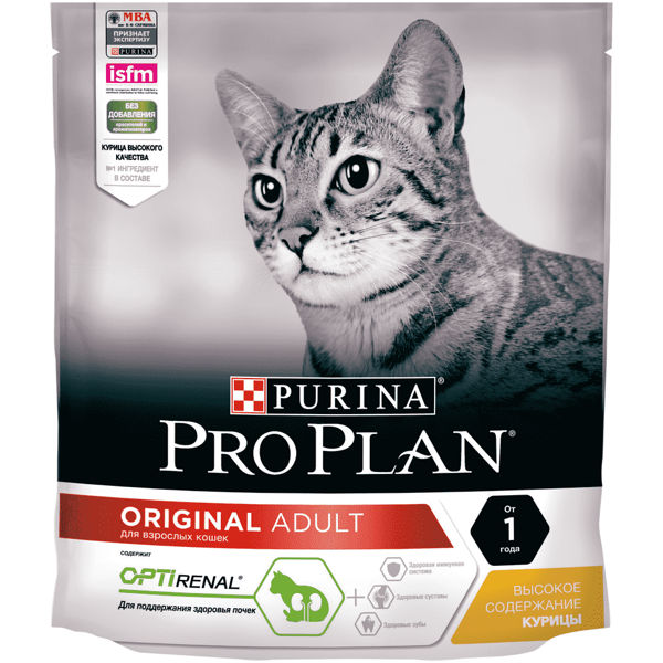 Сухой корм для кошек Pro Plan Optirenal Adult