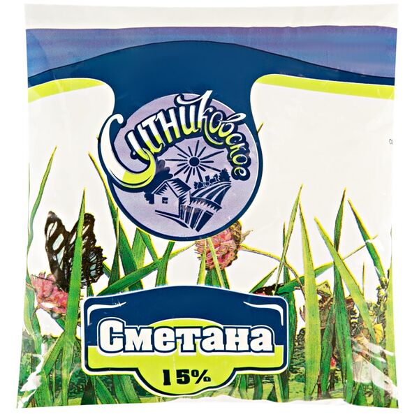 Сметана Ситниковское, 15%