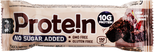 Батончик SOJ протеиновый Protein bar вишневый брауни
