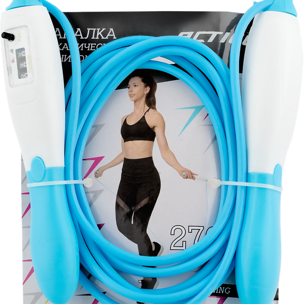 Скакалка ACTIWELL 270см, с механическим счетчиком, Арт. GVSP1502