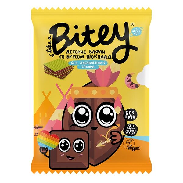 Вафли Bitey Шоколад 35г