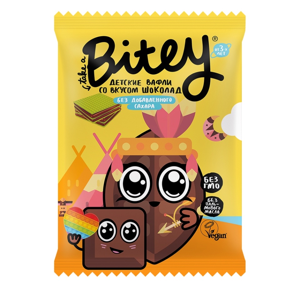 

Вафли Take a Bitey шоколад 35 г