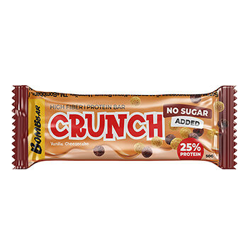 BomBBar Батончик глазированный Crunch чизкейк ванильный